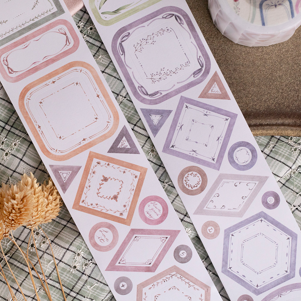 Loidesign Die-Cut Washi Tape - Lovely Flower Frame