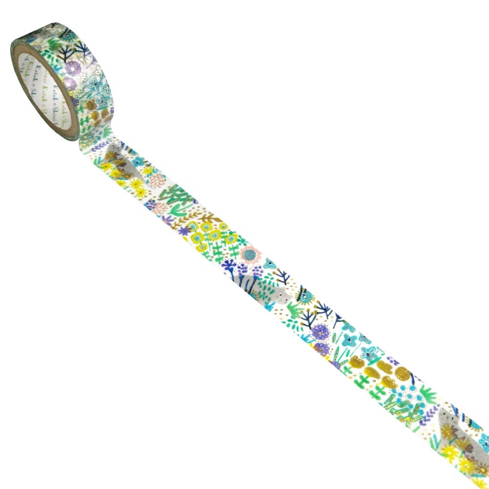 Shinzi Katoh Washi Tape - Cat Garden