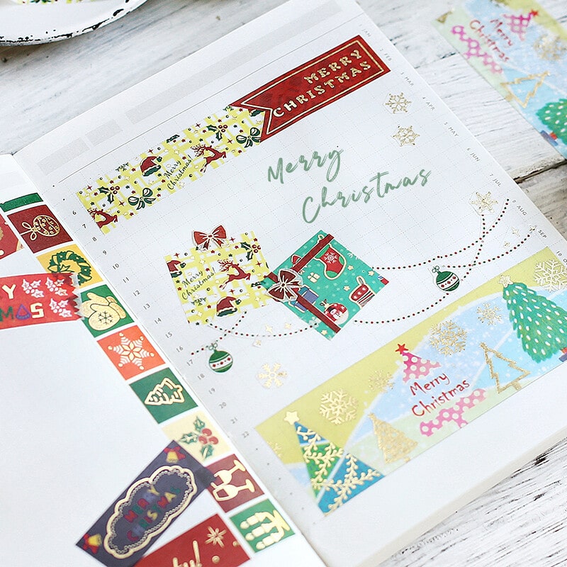 BGM Washi Tape - Christmas Pattern