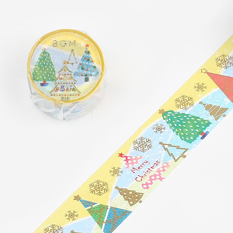 BGM Washi Tape - Christmas Trees