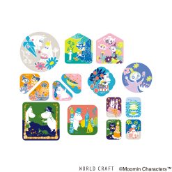 World Craft Moomin Washi Stickers - Moomin's Party