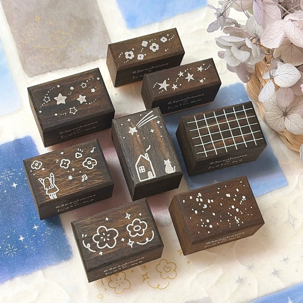 Hairmo x 63penhouse Rubber Stamp - Starry Murmurs - Image 2
