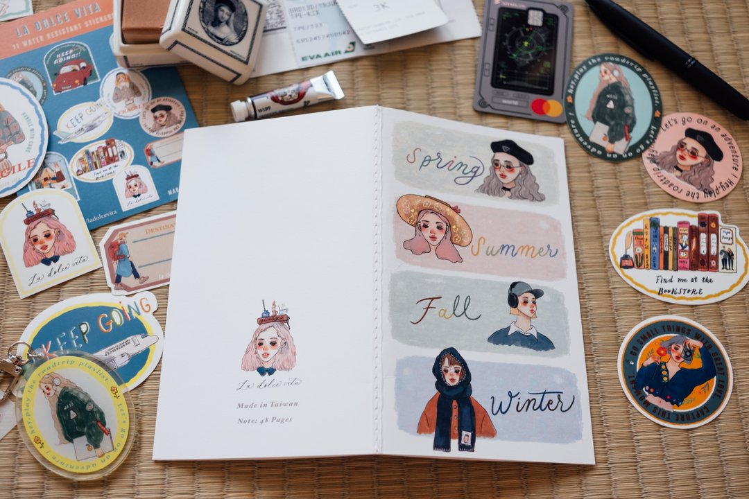 La Dolce Vita Notebook - Four Seasons