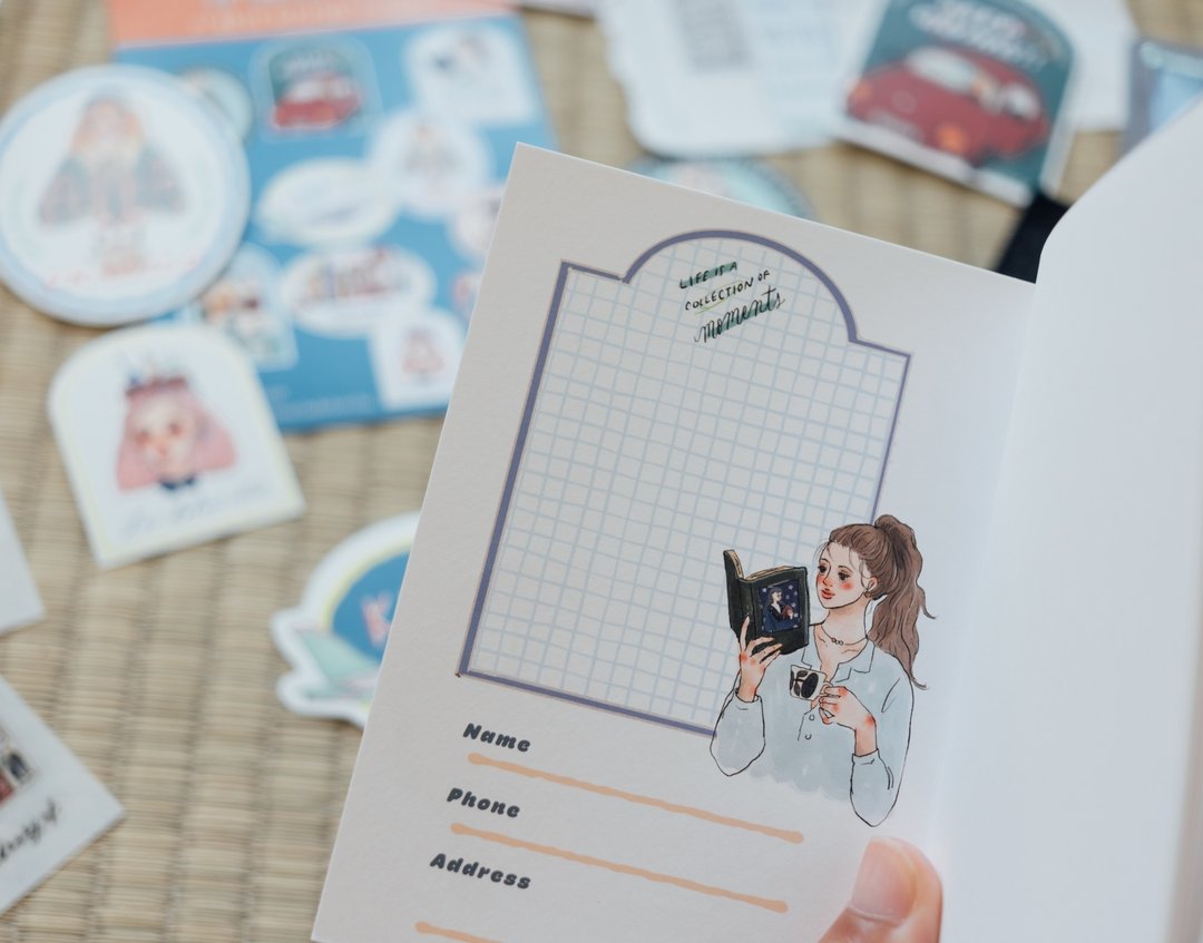 La Dolce Vita Passport Size Notebook - Road Trip