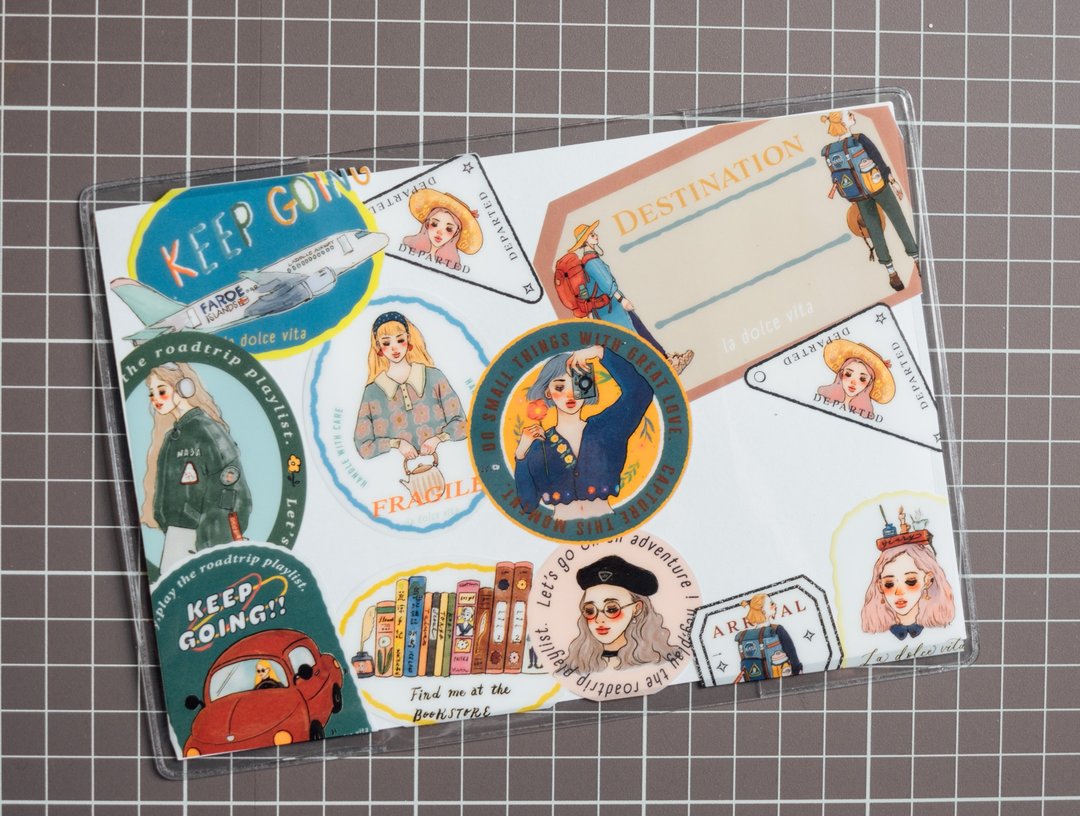 La Dolce Vita Printed Cover for Passport Size Notebook - Travel Agency