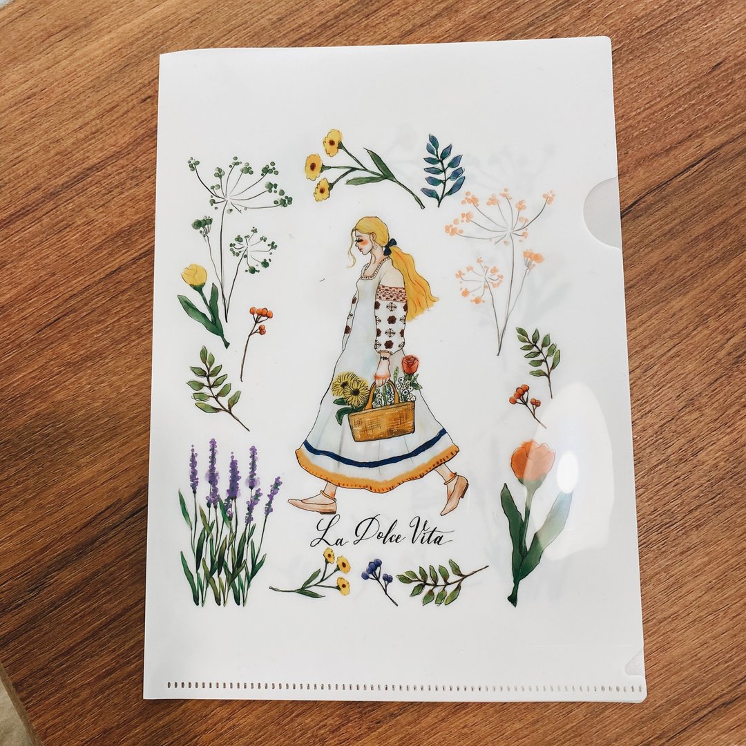 La Dolce Vita A5 Folder - Garden Collection