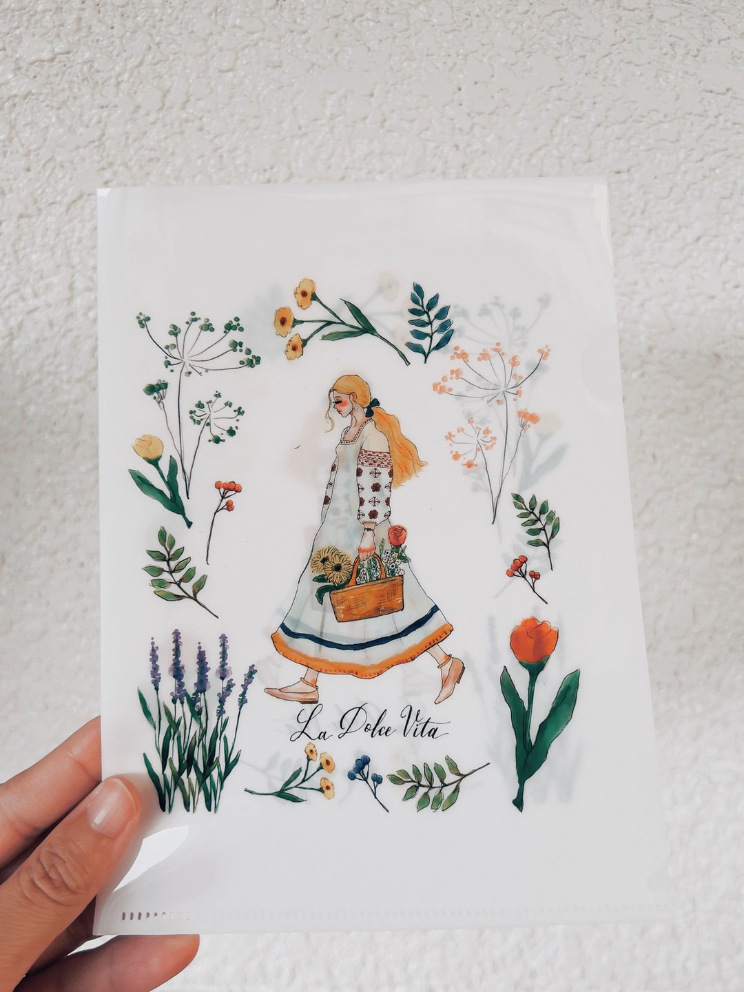 La Dolce Vita A5 Folder - Garden Collection
