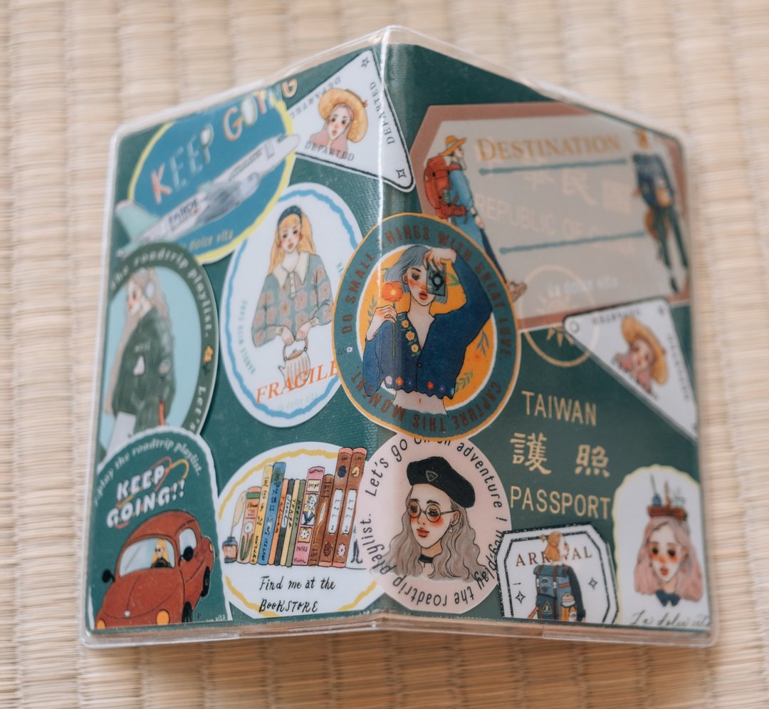 La Dolce Vita Printed Cover for Passport Size Notebook - Travel Agency