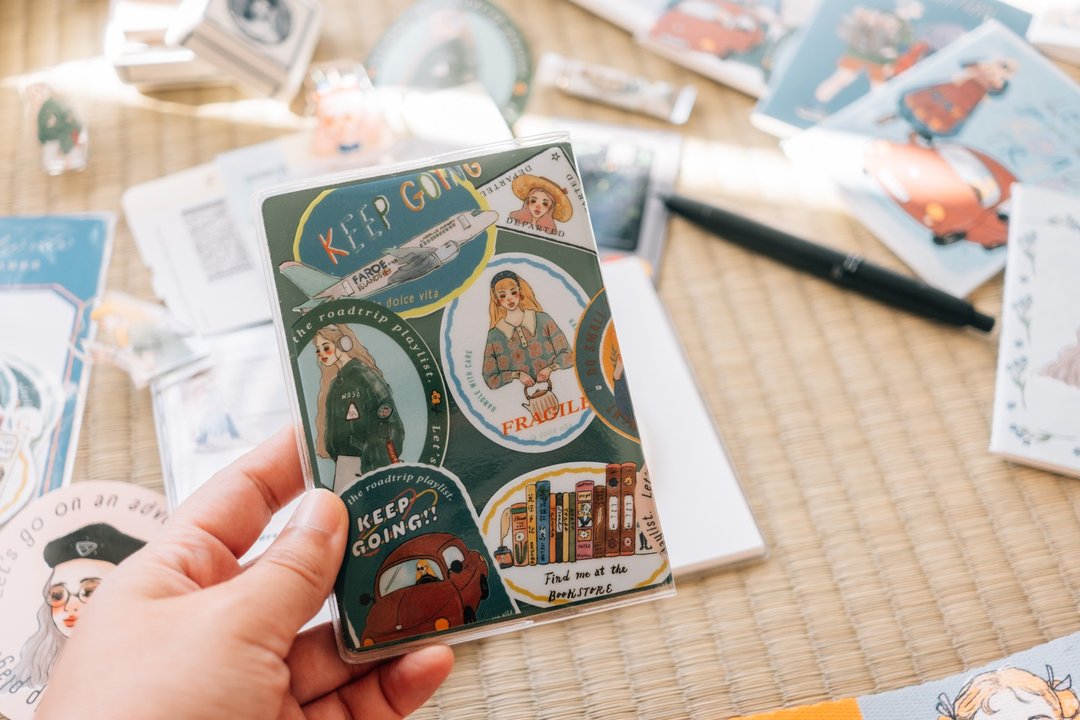 La Dolce Vita Printed Cover for Passport Size Notebook - Travel Agency