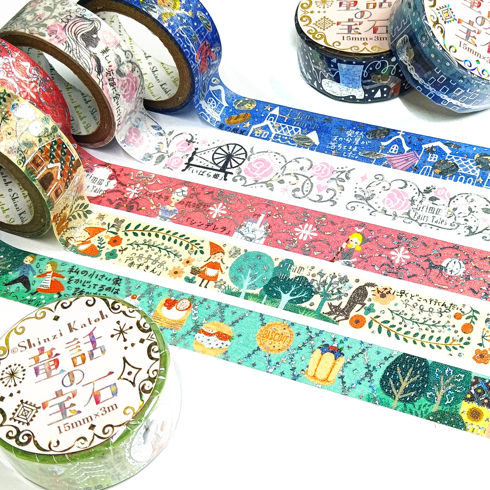 Shinzi Katoh Washi Tape - Little Red Riding Hood