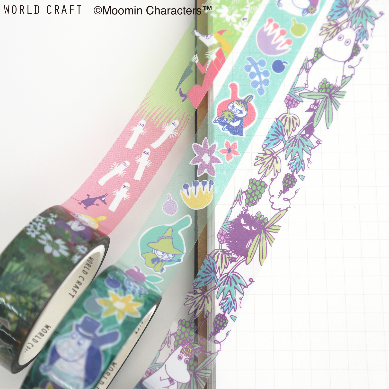 World Craft Moomin Clear Tape
