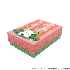 World Craft Moomin Paper Box - Pink