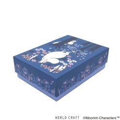 World Craft Moomin Paper Box - Navy