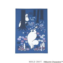 World Craft Moomin Paper Box - Navy