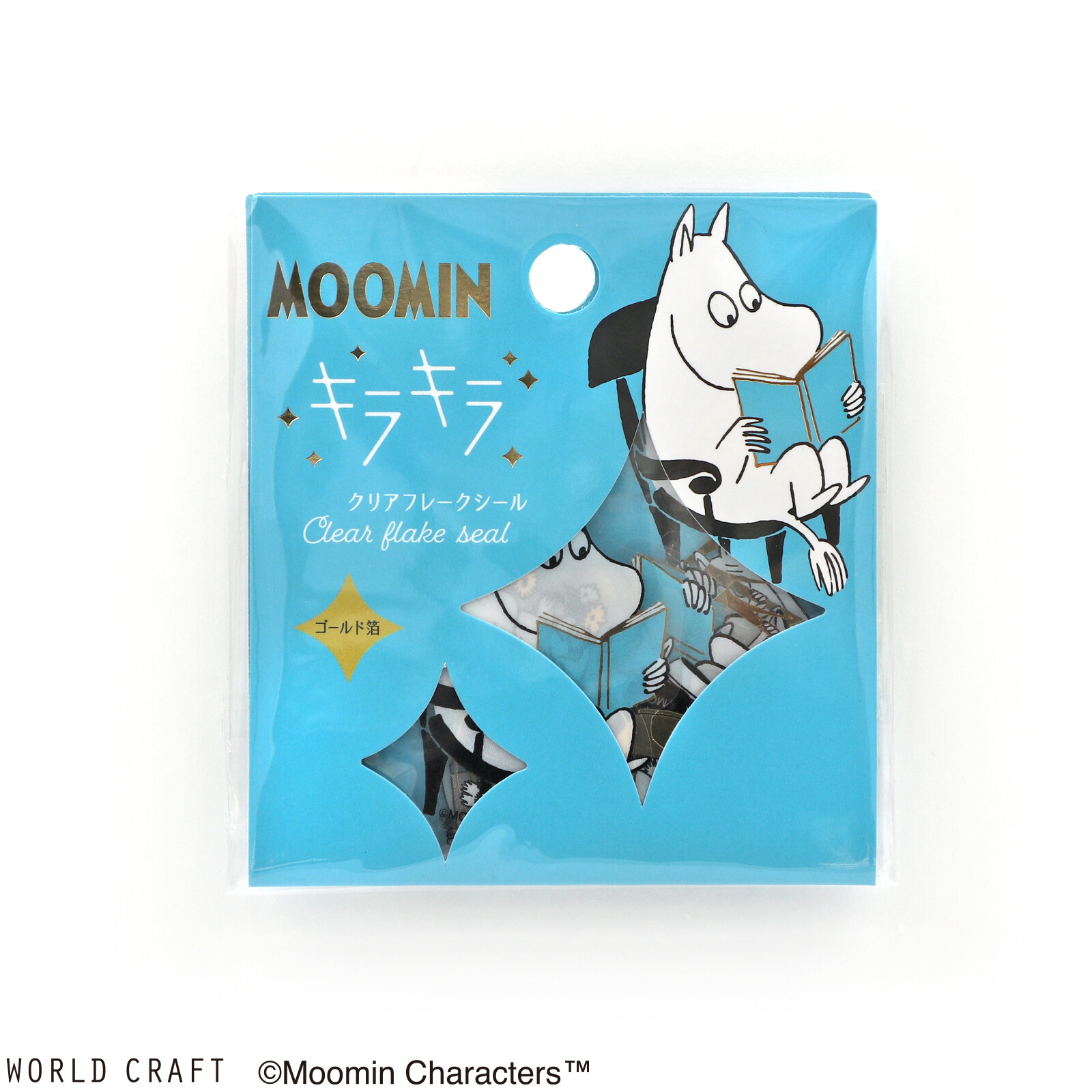 World Craft Moomin Stickers - Moomintroll