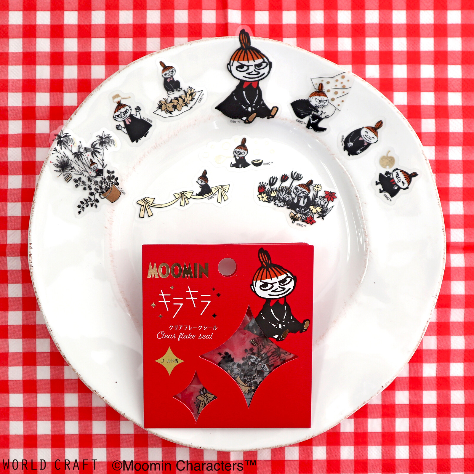 World Craft Moomin Stickers - Little My - Image 3