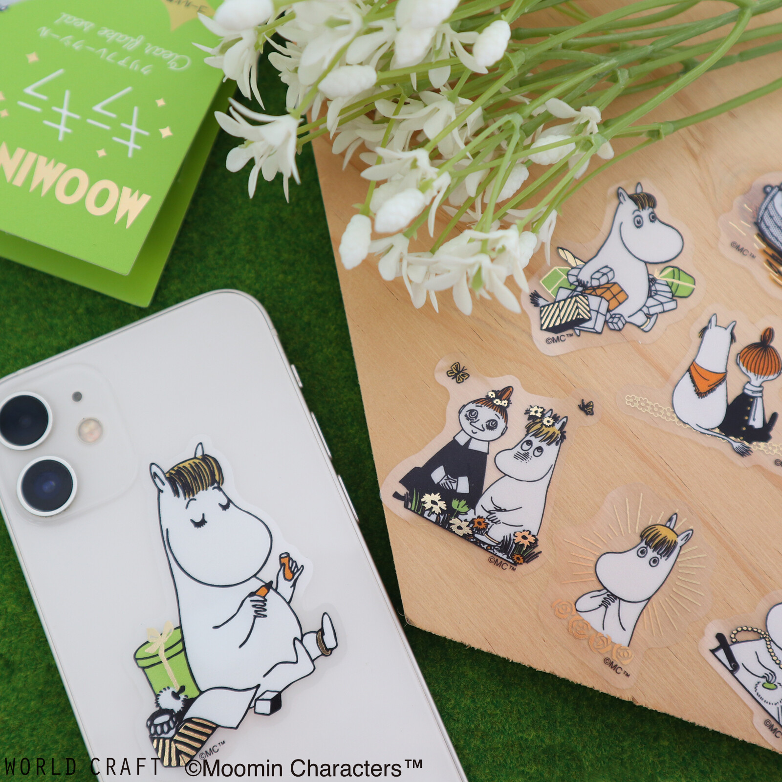 World Craft Moomin Stickers - Snorkmaiden