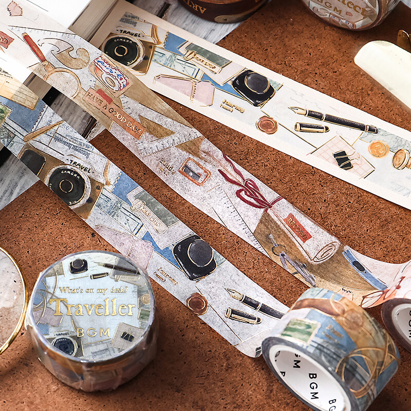 BGM Washi Tape What's on My Desk? Architect