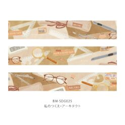 BGM Washi Tape What's on My Desk? Architect