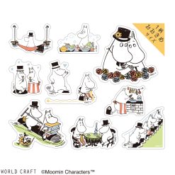 World Craft Moomin Stickers - Mama & Papa