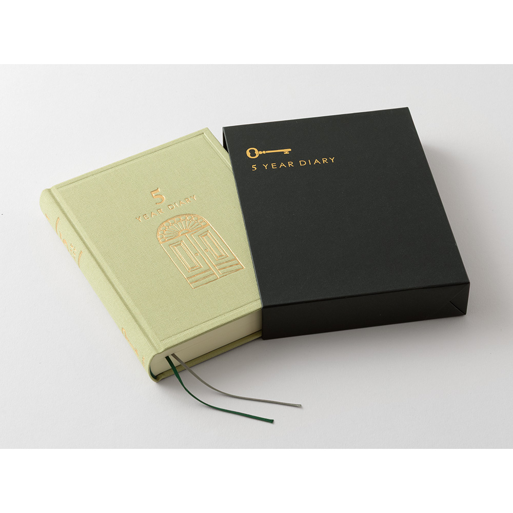Midori 5-Year Diary - Light Green