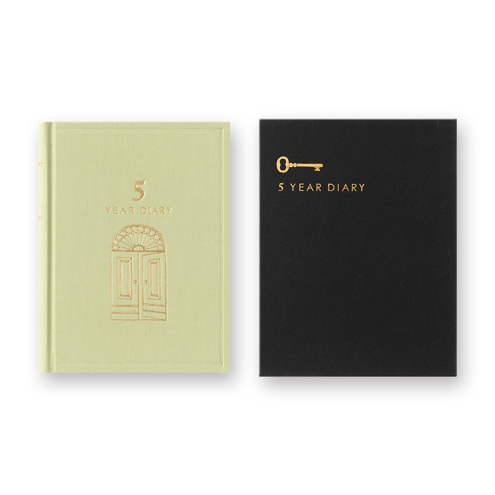 Midori 5-Year Diary - Light Green