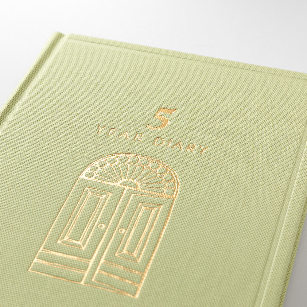 Midori 5-Year Diary - Light Green