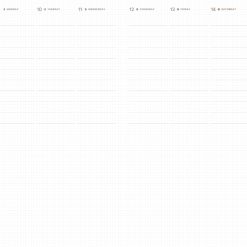 Take a Note 2026 B6 Weekly Planner