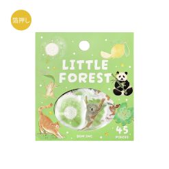 BGM Flake Stickers - Little Forest Green