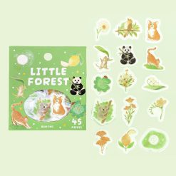 BGM Flake Stickers - Little Forest Green