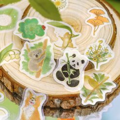 BGM Flake Stickers - Little Forest Green