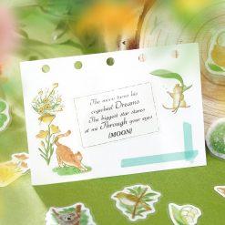 BGM Flake Stickers - Little Forest Green