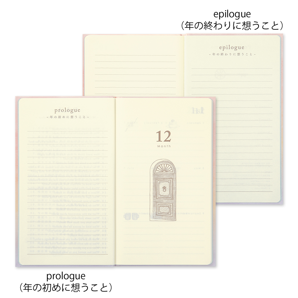 Midori 12-Month Diary Pink - Image 5