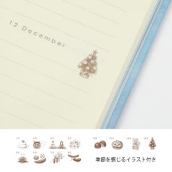 Midori 12-Month Diary Blue - Image 5