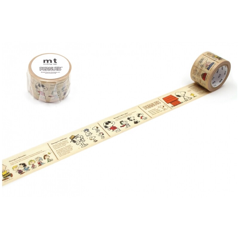 mt Washi Tape - Peanuts Encyclopedia