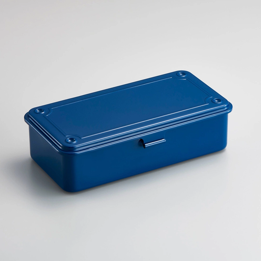 Toyo Steel Trunk Shape Toolbox T-190 Navy