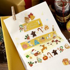 BGM Christmas Limited Washi Tape - Christmas Objects - Image 3