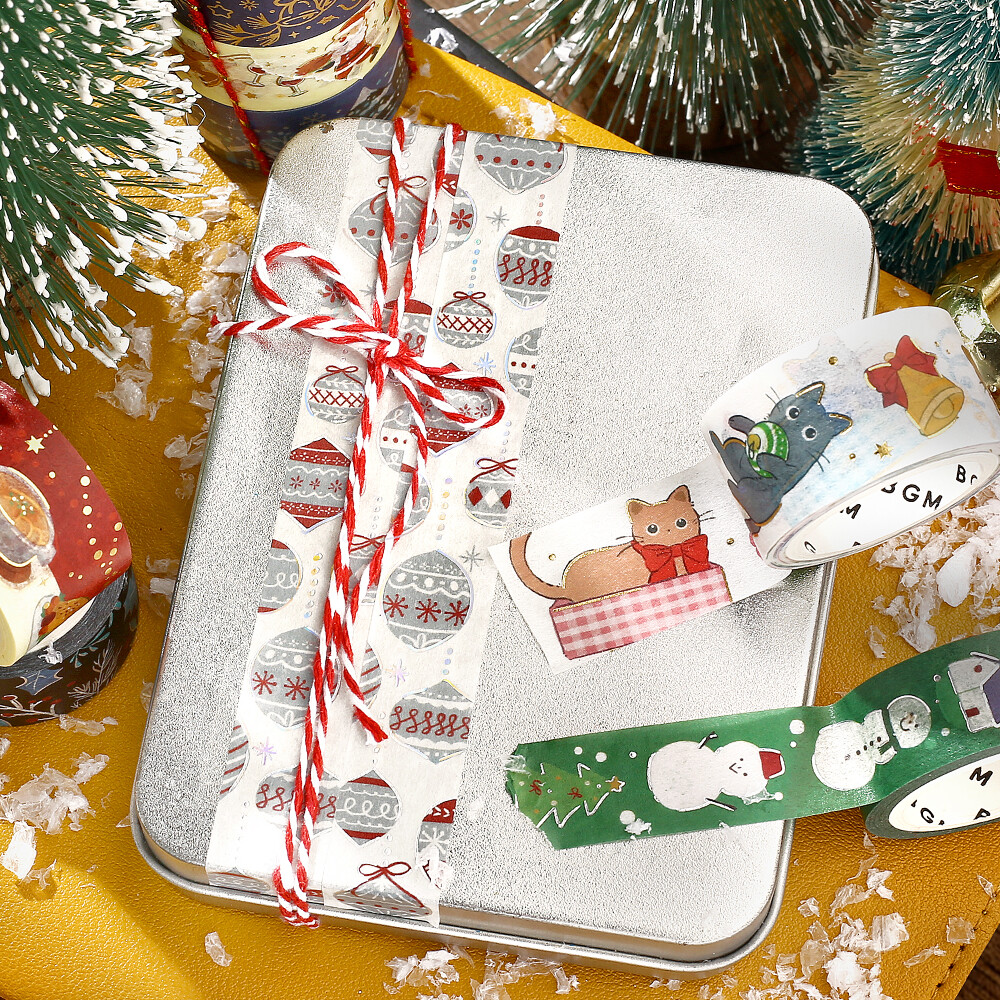 BGM Christmas Limited Washi Tape - Nordic Ornaments
