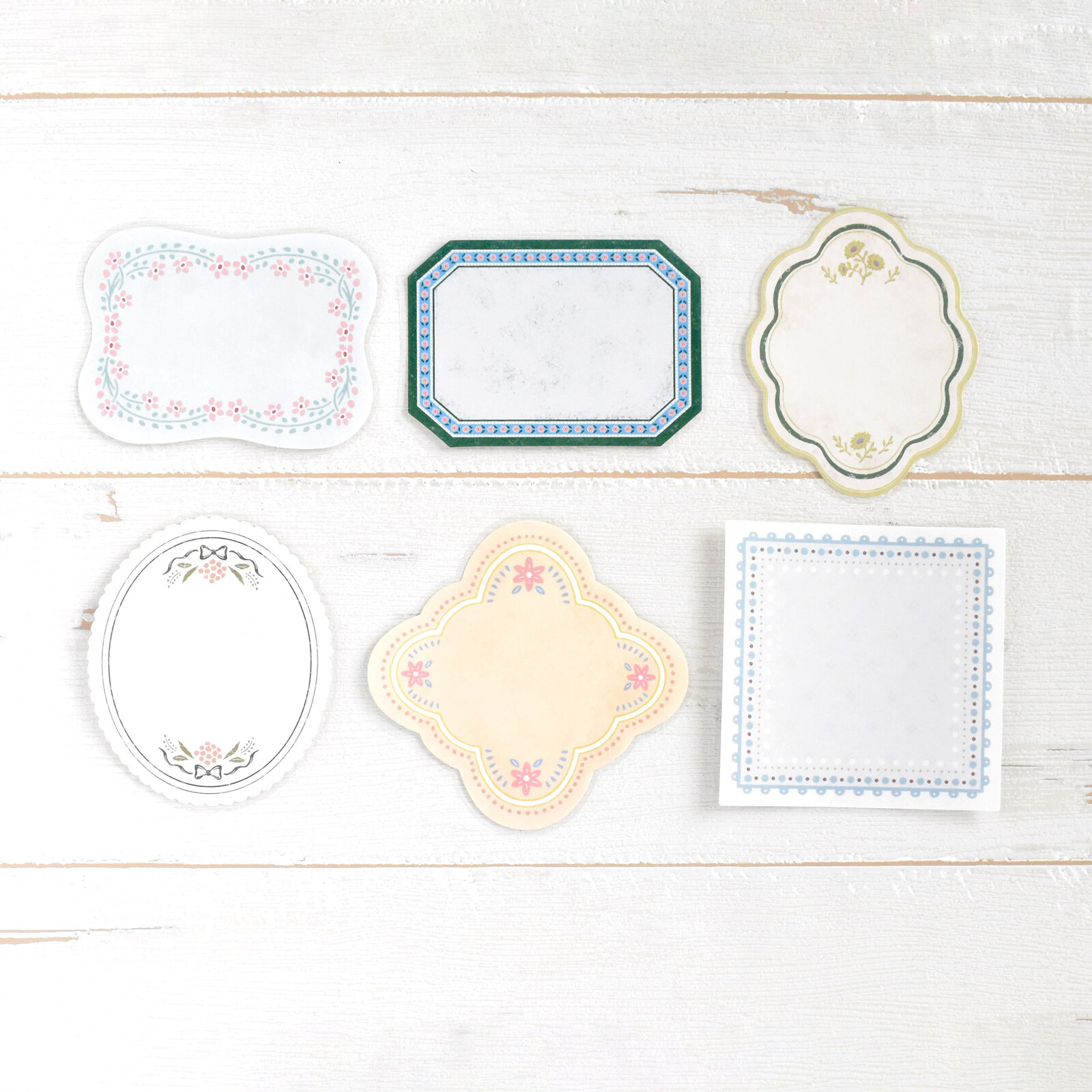 Papier Platz Flake Stickers - Nostalgia Frame