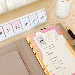 Himekuri Desktop Daily Calendar 2026 Cats