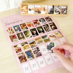 Himekuri Desktop Daily Calendar 2026 Cats