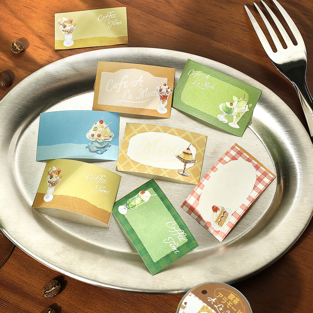 BGM Sticky Notes Roll - Cafe