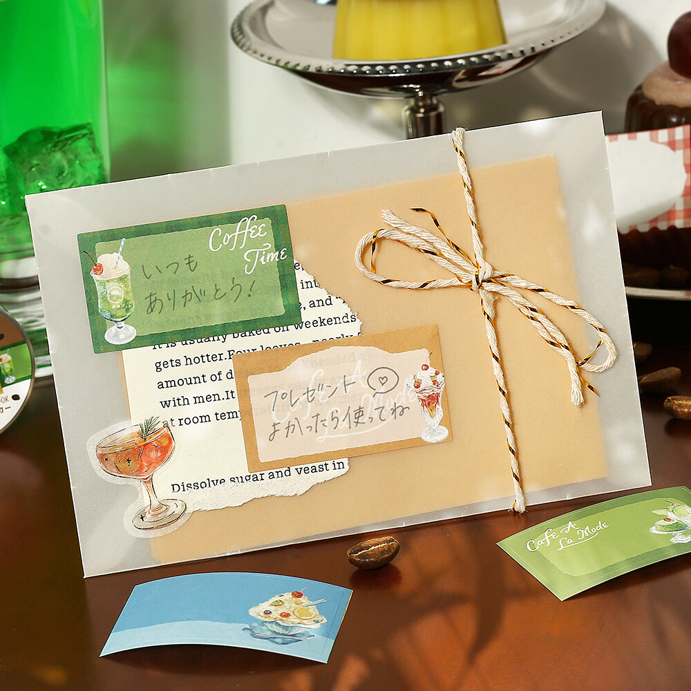 BGM Sticky Notes Roll - Cafe
