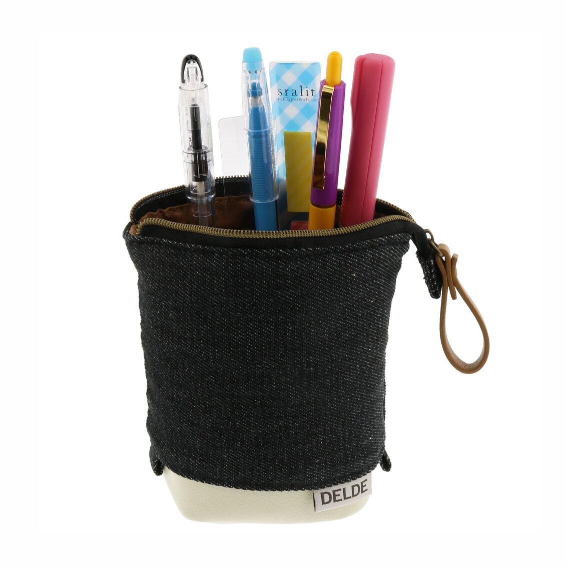 Sun-Star Delde Slide Pen Pouch - Polka Dot Mint - Image 5