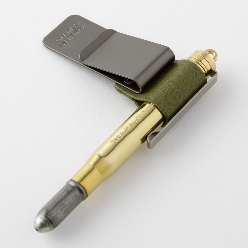 TRAVELER'S Notebook Pen Holder 016 - Olive