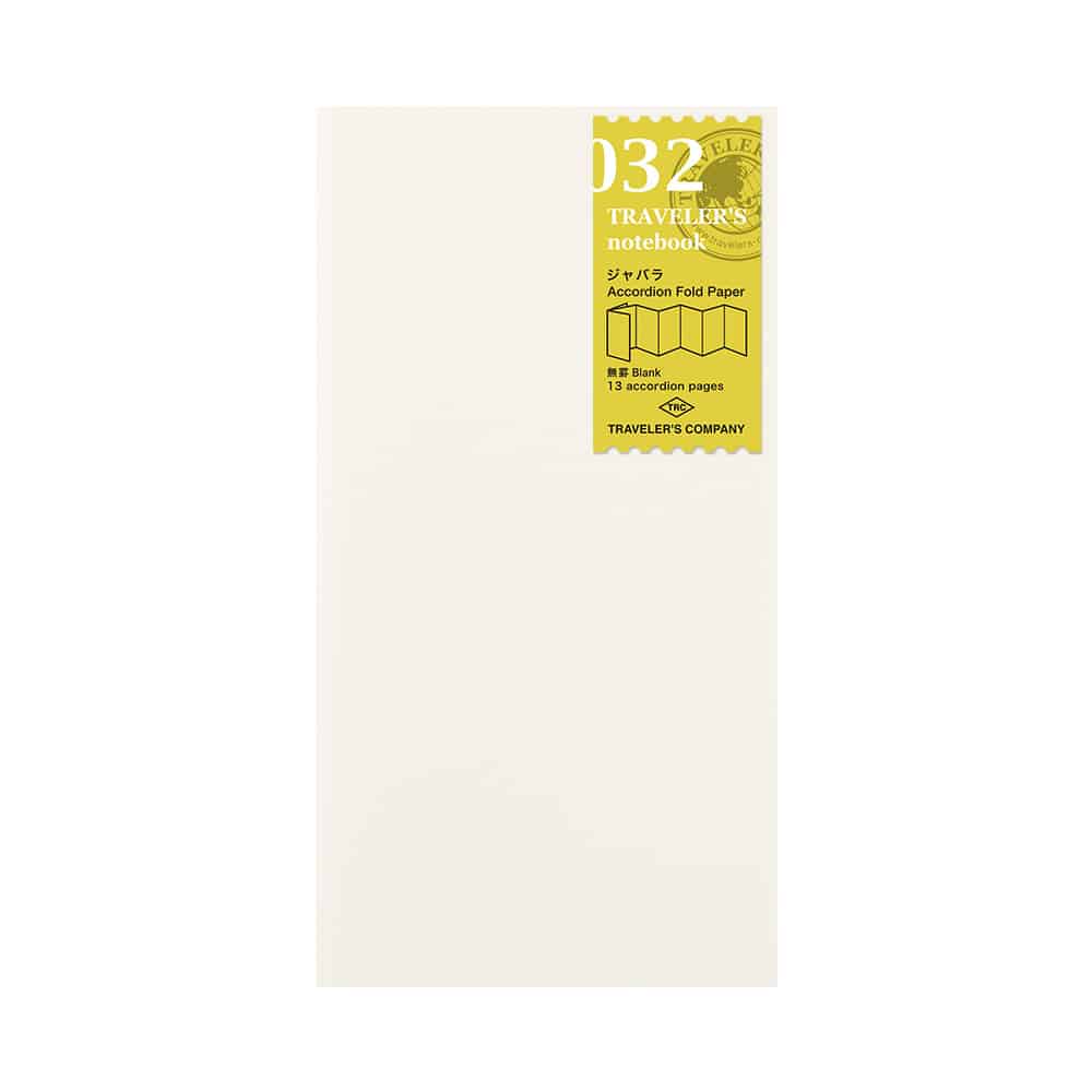 TRAVELER'S Notebook Refill 032 - Accordion Fold Paper