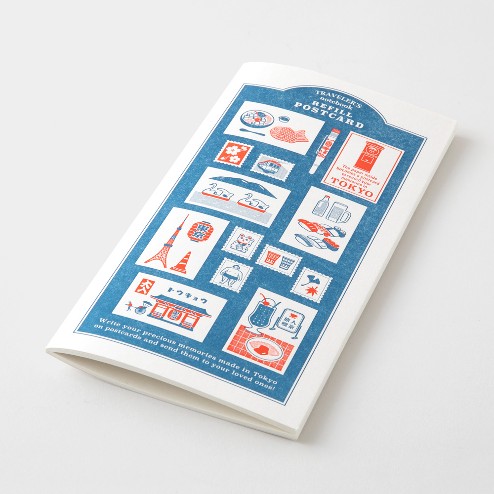 TRAVELER’S Notebook Refill TOKYO Postcard