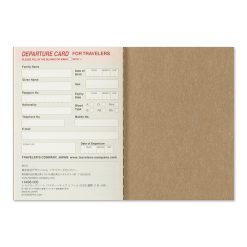 TRAVELER'S Notebook Passport Size Refill 2026 Weekly