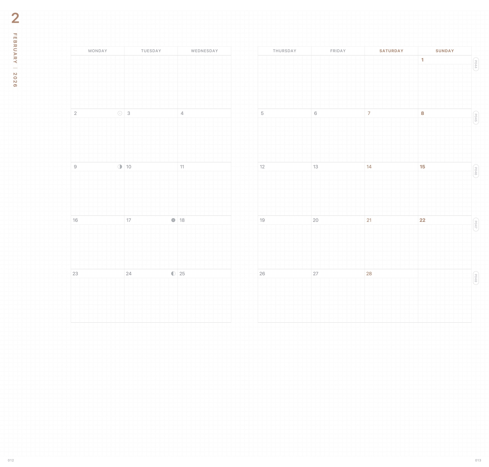 Take a Note 2026 TN Size Biweekly Planner