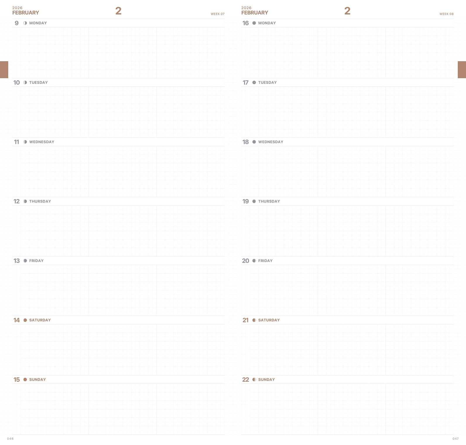Take a Note 2026 TN Size Biweekly Planner